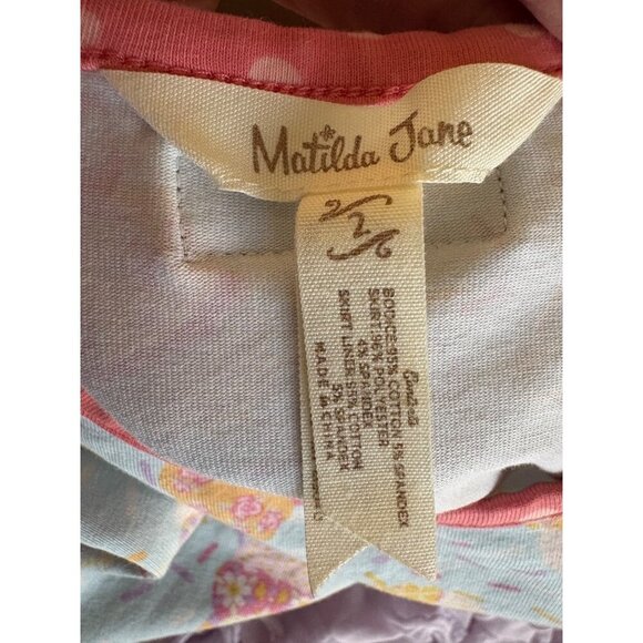 Matilda Jane Let’s Eat Cake Smash Birthday Party Dress Size 2 Toddler Girls - Picture 11 of 14